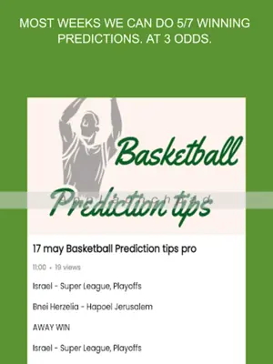 Basketball Prediction tips pro-013 android App screenshot 0