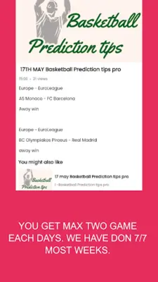 Basketball Prediction tips pro-013 android App screenshot 11