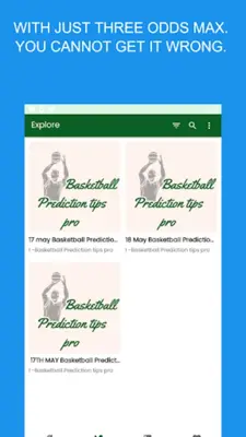 Basketball Prediction tips pro-013 android App screenshot 13