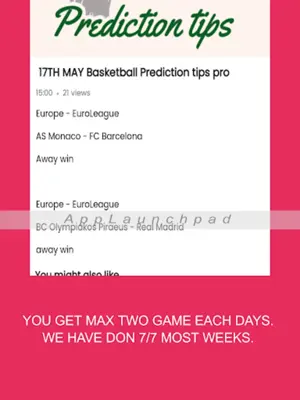 Basketball Prediction tips pro-013 android App screenshot 1